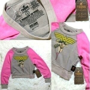 Trunk LTD. Girl's Wonder Woman Sweatshirt- Size S